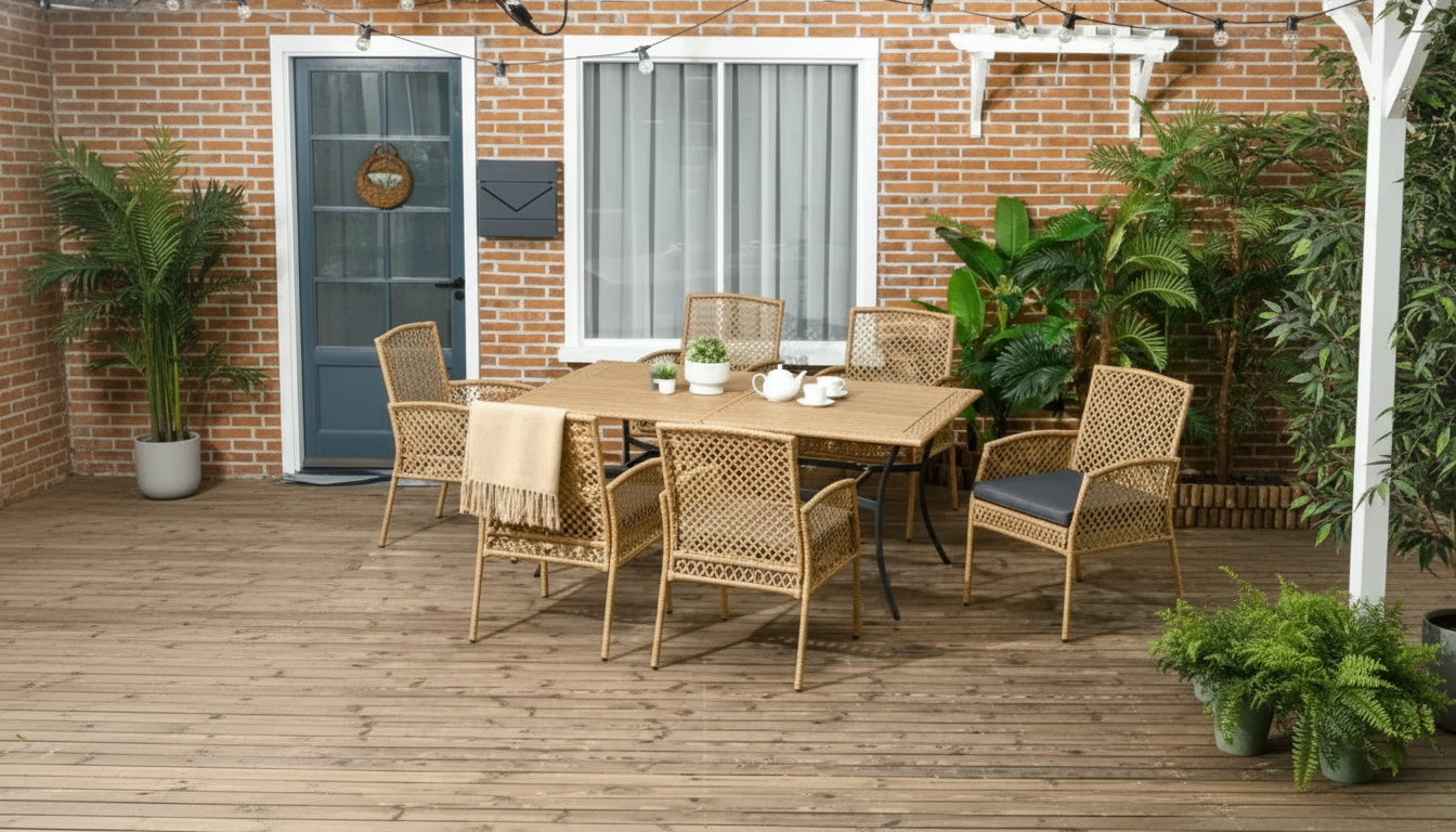Luxury 7-Piece Wicker Patio Dining Set: Buying & Care Guide