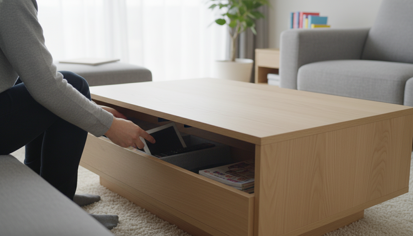 Hidden Storage Coffee Tables: 5 Everyday Benefits